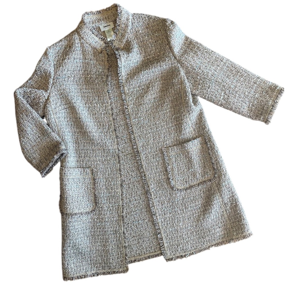 Neiman Marcus Fringe Trim Coats & Jackets